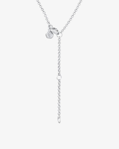 Long Rolo Chain w/ Large Charm Holder
